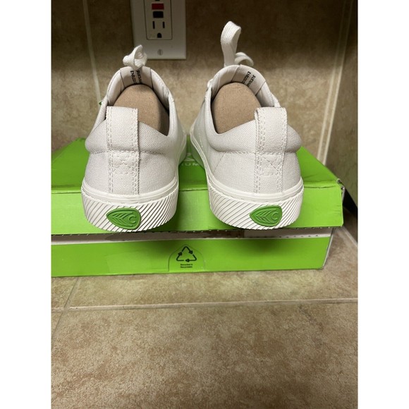 Cariuma OCA Low Off-white Canvas Sneaker US Woman 10 New Open Men’s 8.5 Open Box - Picture 5 of 10